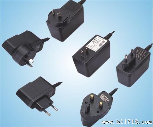 深圳的电源适配器12V1A可换头电源适配器