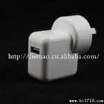 苹果APPLE 1000MA U充电器IPHONE 3GS 4S 5G 充电器 澳标