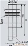 M12接近开关、接近传感器-CE--短尺寸长33MM