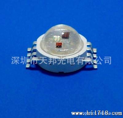 经销批发4W八脚全彩亮LED大功率