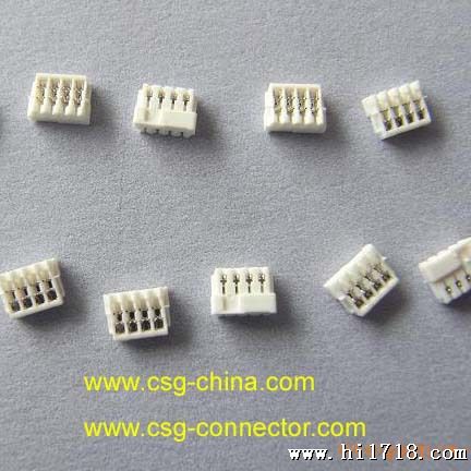 工厂供应0.8刺破连接器4P 镀金镀锡