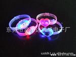 LED发光硅胶手环，节庆发光手环，