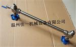 温州厂家供应G1/2外螺纹玻璃管液位计（不锈钢304、316材质）