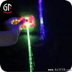 七彩发光辫子发夹 光纤辫子/闪光发丝 LED丝辫/光纤丝辫