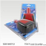 生产加工75W 12V转220V车载充电器