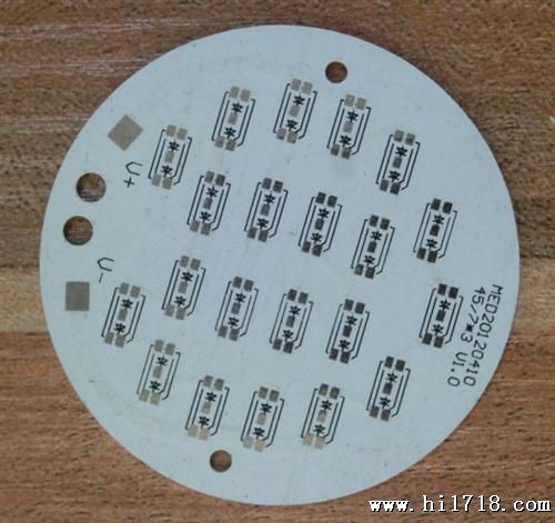 LED铝基线路板 54*54*1.2mm