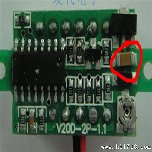 接反保护V20D两线DC2.50-30V数字数显电压表头