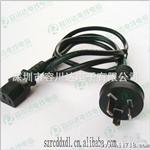 供应澳式三插带品字尾0.75mm2电源线  L-1.5M