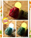 迷你太空人 蝴蝶娃娃 日本娃娃 LED光控小夜灯