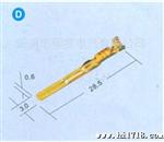 厂家供应DJ611-3，DJ611-3A，3.0插片，连带端子