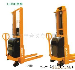 供应克莱斯半电动电瓶车，半电动升高车(图)