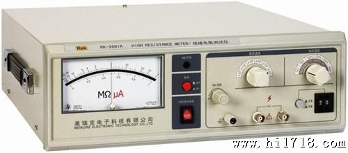 【比】美瑞克RK2681A缘电阻测试仪 优惠中！！！