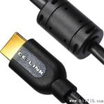 CE-LINK HDMI高清信号线 1080P视频线 1.4版 磁环线 3D 1.8米 3米