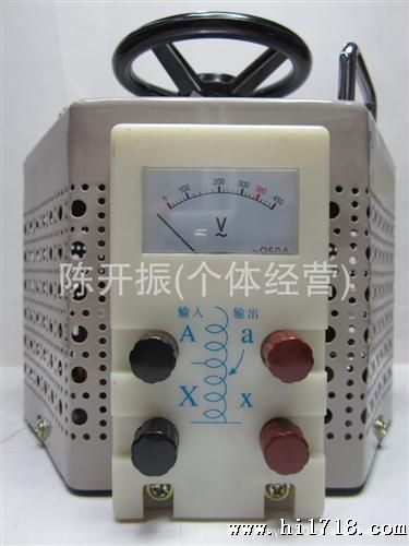 供应上海美田TDGC2J-1接触式调压器 1KVA自耦 1KVA调压器