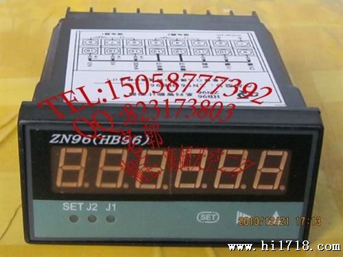 上海佰乐 HB96FN六位数数显智能频率表 ZN96FN数显智能转速器