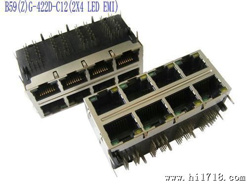 连接器 插座 RJ45