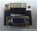 D-sub  DVI  系列双胞胎（双层）连接器 锌合金支架（挡板）
