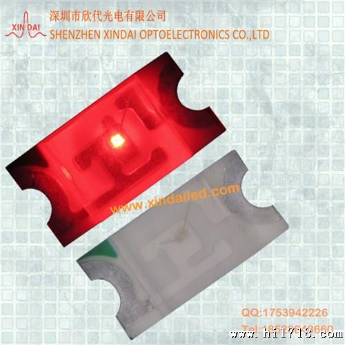 批发/售 亮 贴片SMD LED 发光二管1206红色灯珠 1206红光