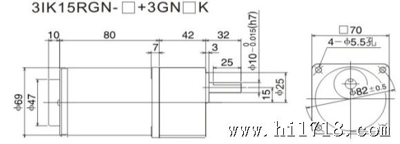 15W调速尺寸图