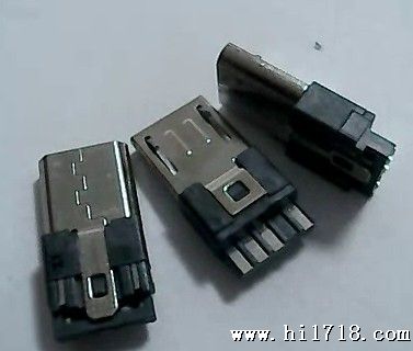 生产 UMICRO5P成型式（4.5短路） 水microu插头连接器