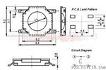 贴片轻触开关5.1x5.1x0.8