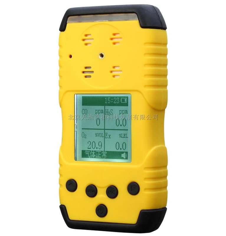 便携式氧气检测仪TD1184-O2，高氧气传感器