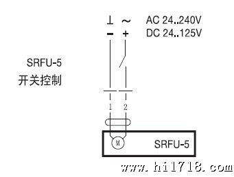 SRFU-5弹簧复位阀门执行器接线图