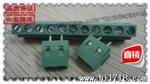 接线端子127V 欧式螺钉式5.0MM间距/铜/绿色/可拼接