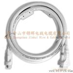 DVI(18+1) 高清视频连接线 单通道DVI-D接口 纯白色DVI线