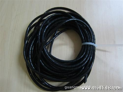 厂家批发/国标缠绕管/彩色缠绕管适用范围;工业。电瓶车/保护电线