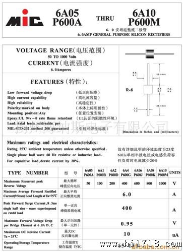 (03)现货供应10A硅整流二管 10A10