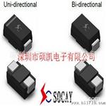 TVS二管P4A7.5CA_硕凯瞬态抑制二管厂家供应