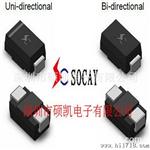 TVS二管P4A7.5CA_硕凯瞬态抑制二管厂家供应
