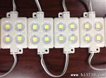 LED模组4灯5050注塑水LED广告模组模块 发光字灯箱