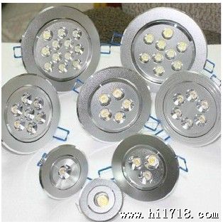 led大功率天花灯系列 天花灯厂家 1W 3W 5W 7W led灯具新款厂家
