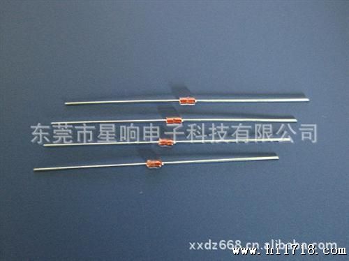 常温25度阻值100K/B值3950 单端玻璃封装NTC热敏电阻（1%）