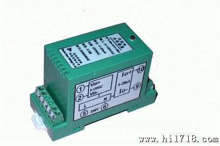 单路交流电压信号隔离变送器RS-1311 交流电流变送器