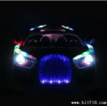 群兴童车 宝宝可坐电瓶车 强灯光 电量显示 7788  四轮电动车