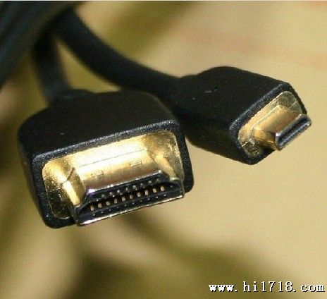 微型Micro HDMI索爱/moto/LG/夏普手机连接电视线HDMI高清数据线