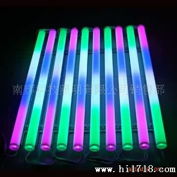 数码LED动态护栏管八段四色