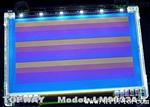 紧凑设计，广泛用于手持仪器，支持四级灰度128*96点阵液晶显示