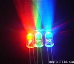 深圳LED厂家批发 亮大光圈LED F5MM白发翠绿色发光二管