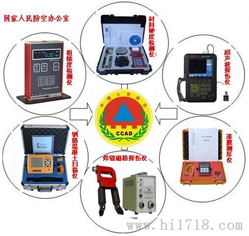 人防门工程漆膜附着力划格器、漆膜测厚仪