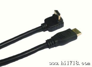 【】HDMI 90度弯头连接线