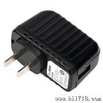 飞毛腿授权蓝梦3c U910 旅行充电器U电源适配器输出5V/1A