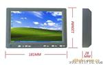 供应7寸触摸车载显示器 高清VGA+双 可嵌入安装