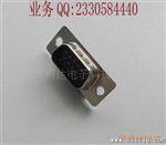 HDB 15pin 针式 半金实心pin简易焊线式 蓝胶插头插座连接器