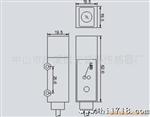 光电开关-S19方型外壳-(对射-回归-漫反射型)