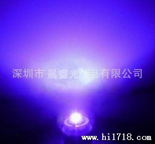 5W UV紫外光发光二管 410-415-420nm UV紫外光大功率led灯珠