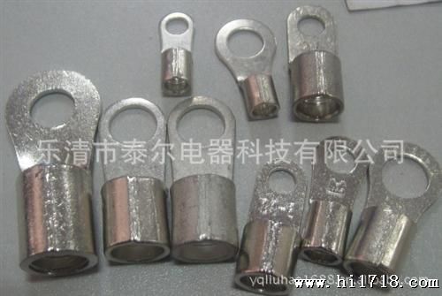 供应各种型号圆形裸端头（TO） 圆环端子 圆型端头 冷压端子